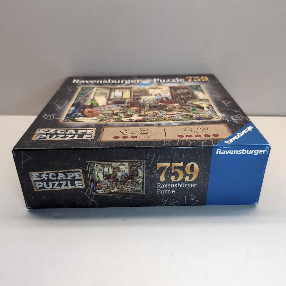 Ravensburger Escape Puzzle 759 Artist Studios Complete Solution Envelope Opened - Picture 6 of 10